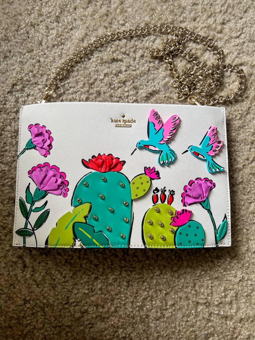 Kate Spade New York Scenic Route Cactus Sima Crossbody - Picture 4 of 4